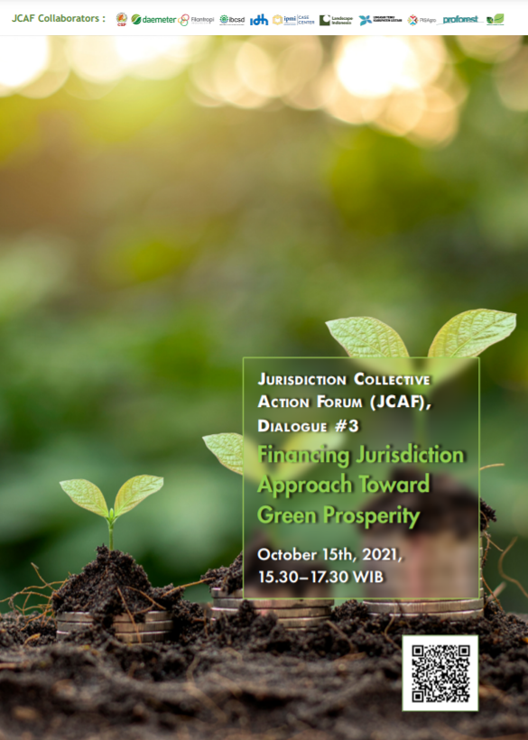 JCAF Dialogue #3: Financing Jurisdictional Approach Toward Green Growth